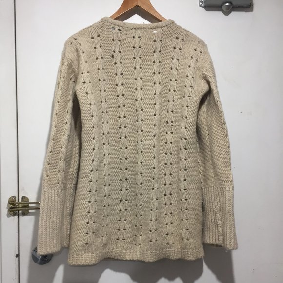 VINTAGE MAGGIE WOOL CARDIGAN SWEATERS SIZE S - Picture 3 of 6